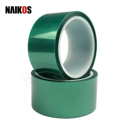 เทป PET กาวสีเขียวโพลีเอสเตอร์อุณหภูมิสูง