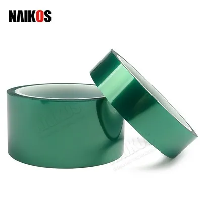 เทปโพลีเอสเตอร์สีเขียวอุณหภูมิสูงเคลือบผง